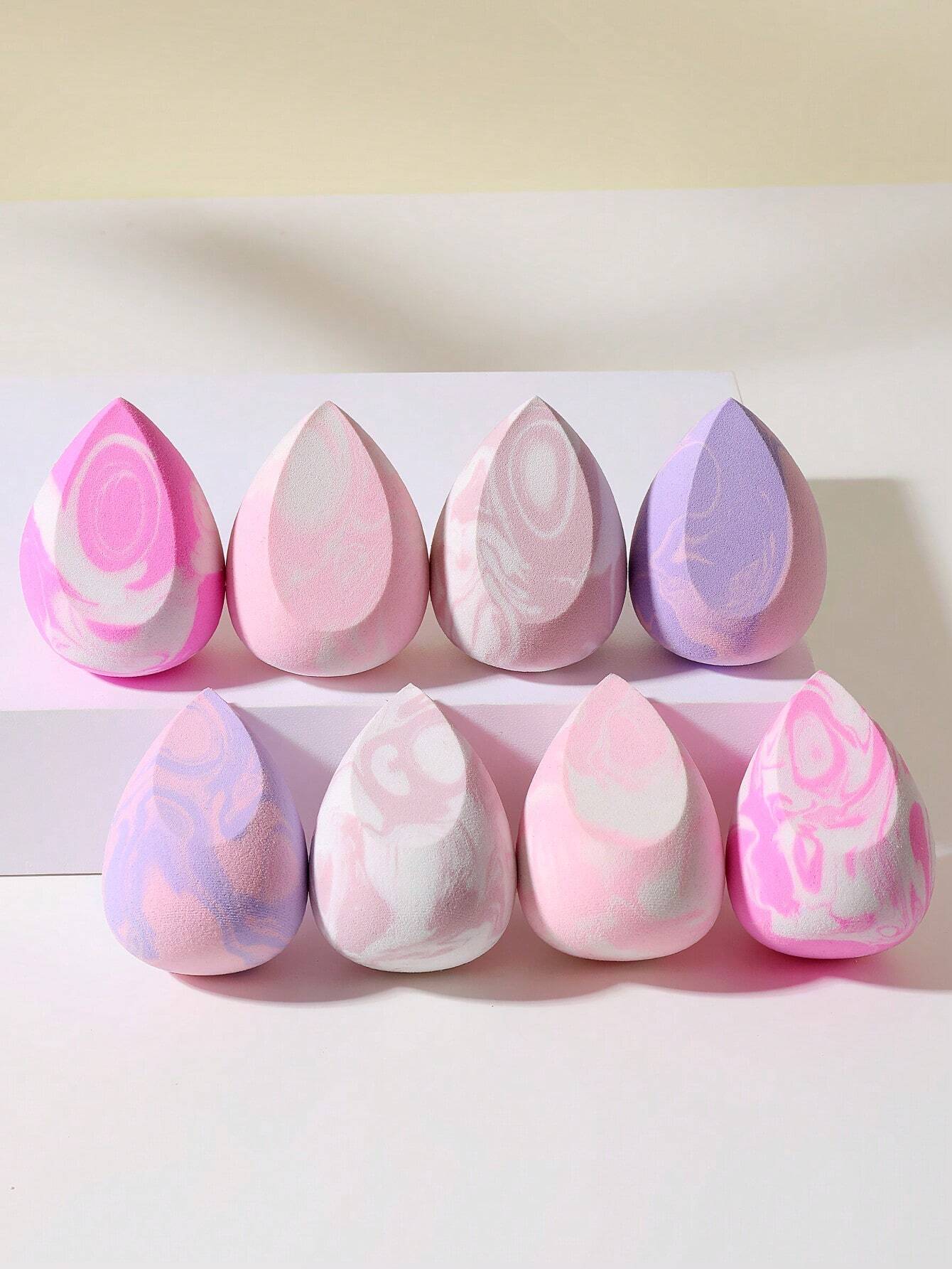 Beauty Makeup Women - 8PCS Soft Elastic Multifunctional Makeup Sponges