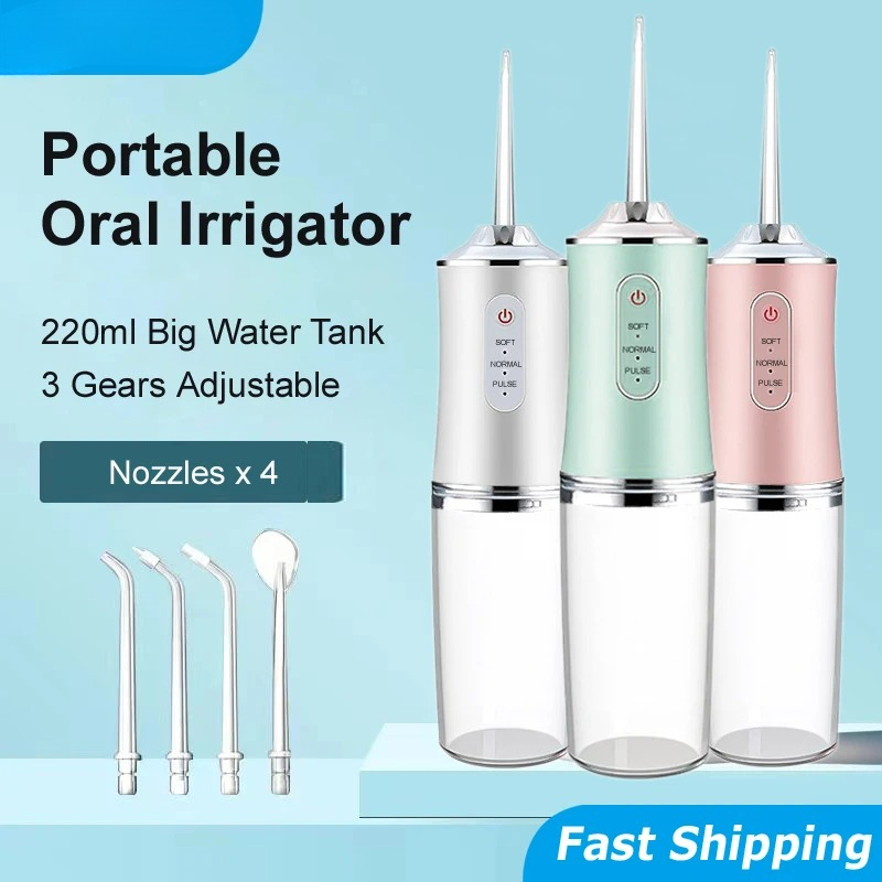 Micellar Water Cleanser - Portable Smart Electric Oral Irrigator 4