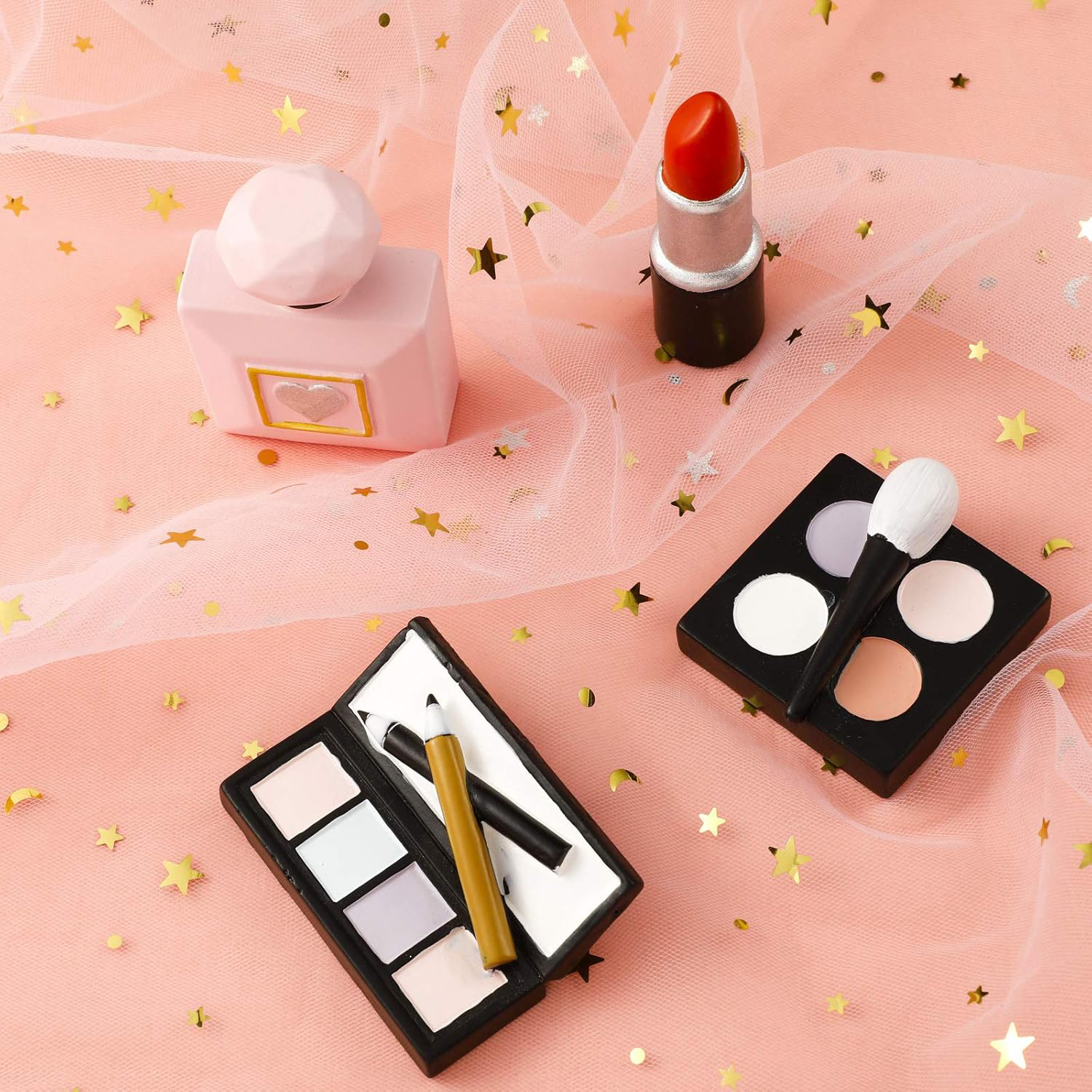 Makeup Themed Cake Toppers Res - Beauty Makeup Lipstick ulasan dan harga