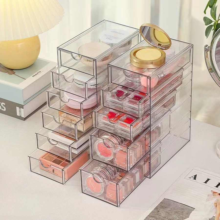 Desktop cosmetic organizer dre - Beauty Makeup Lipstick ulasan dan harga