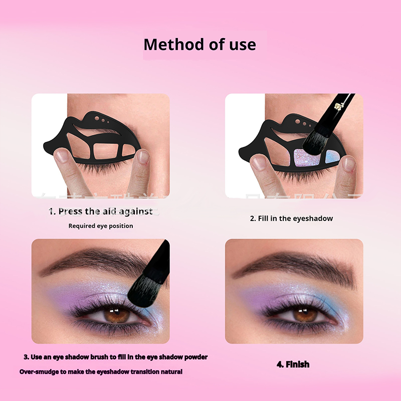 Silicone Eye Makeup Stencils M - Beauty Makeup Eyeshadow ulasan dan harga
