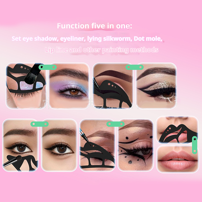 Silicone Eye Makeup Stencils M - Beauty Makeup Eyeshadow ulasan dan harga