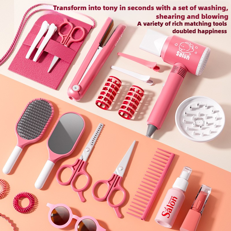 Girls Beauty Salon Set Kids Ha - Beauty Makeup Game ulasan dan harga