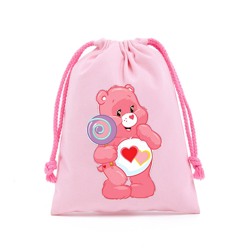 Cute Care Bears Drawstring Bag - Beauty Makeup Kids ulasan dan harga