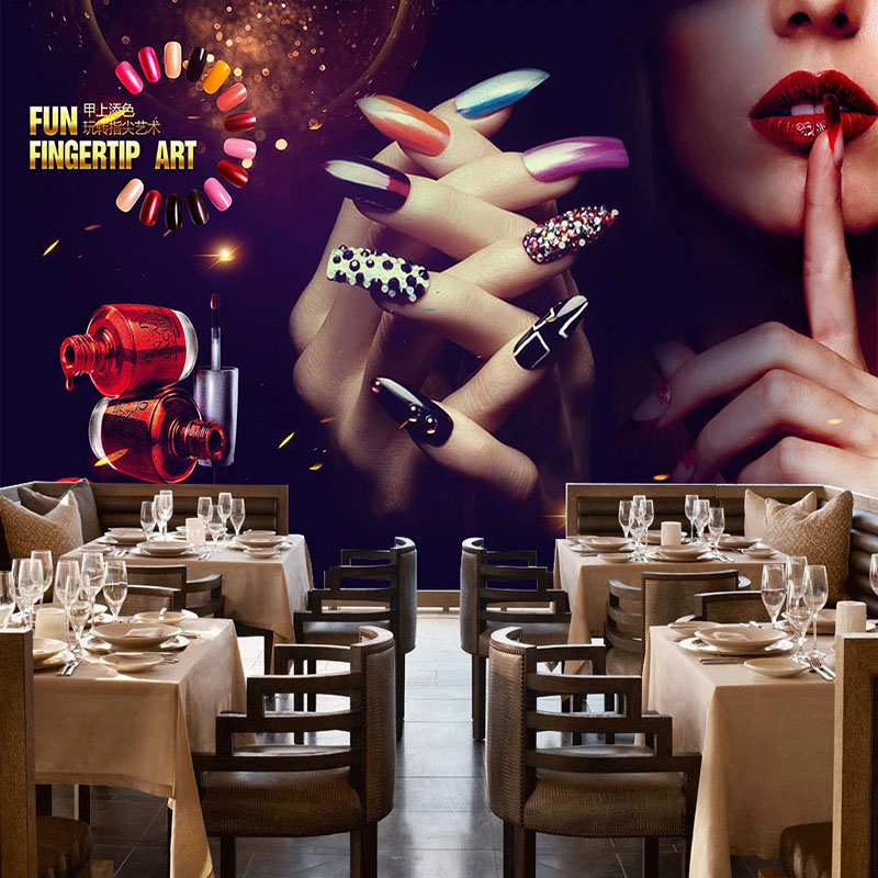Custom Any Size Wallpaper 3D S - Beauty Makeup Wallpaper ulasan dan harga