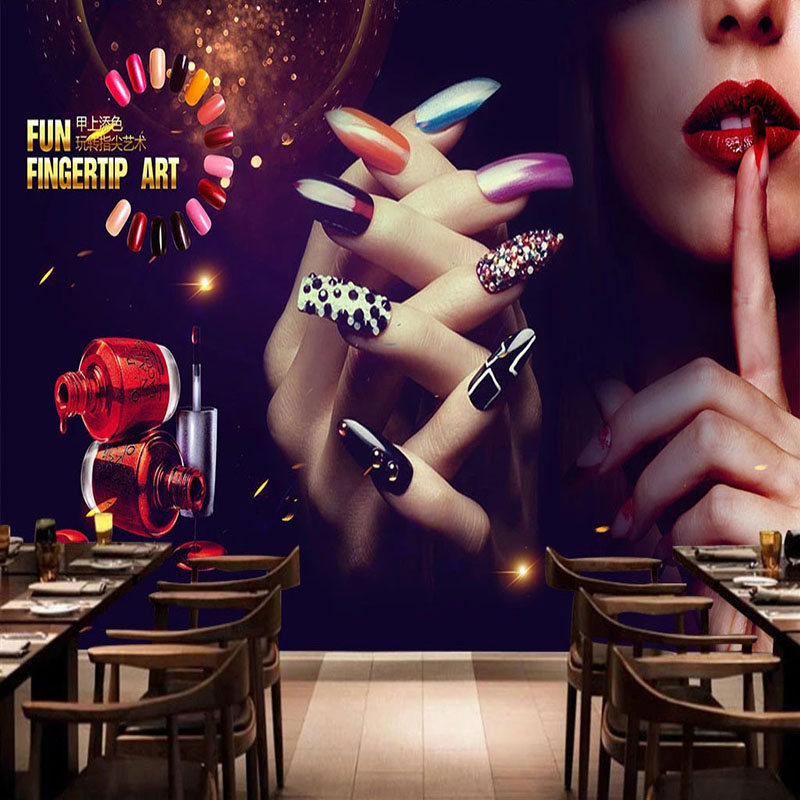 Custom Any Size Wallpaper 3D S - Beauty Makeup Wallpaper ulasan dan harga