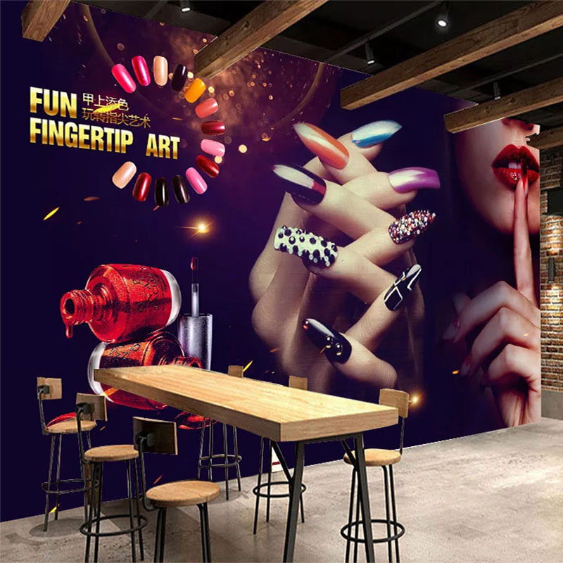 Custom Any Size Wallpaper 3D S - Beauty Makeup Wallpaper ulasan dan harga