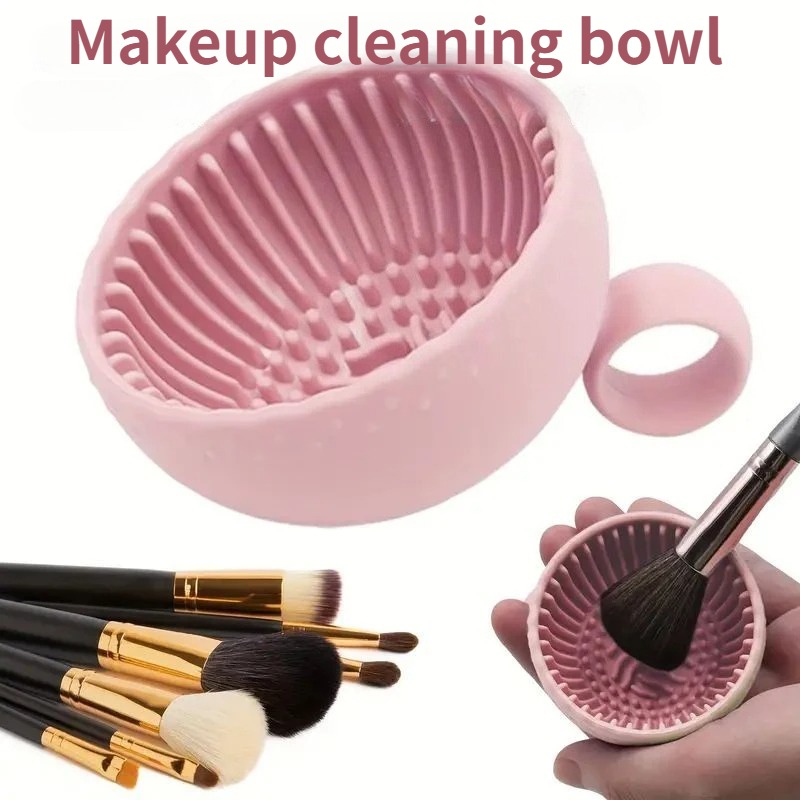 Soft Silicone Makeup Brush Cle - Beauty Makeup Sponge ulasan dan harga