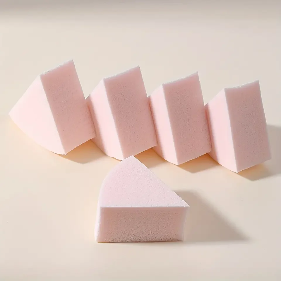 50pcs Triangle Makeup Blender  - Beauty Makeup Sponge ulasan dan harga