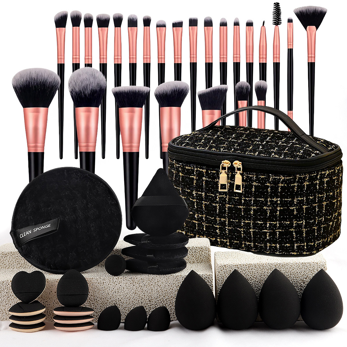 Makeup Brush Set Chic Fragranc - Beauty Makeup Brushes ulasan dan harga