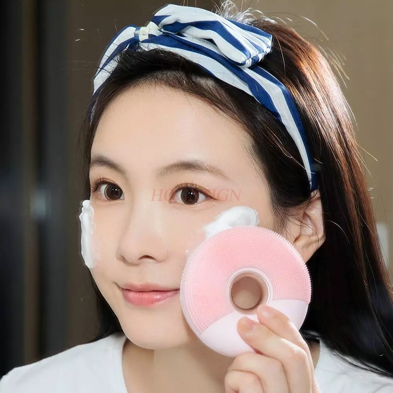 Intelligent acoustic wave faci - Electric Face Cleanser Brush ulasan dan harga