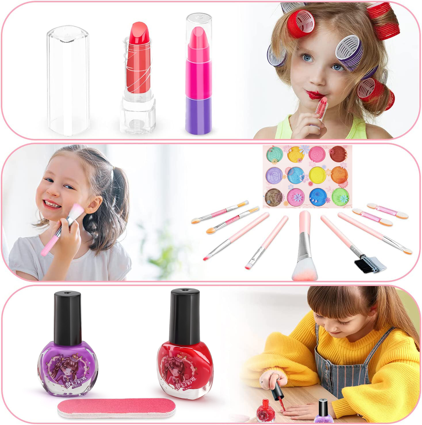 Kids Makeup Toy Kit for Girls, - Beauty Makeup Kids ulasan dan harga