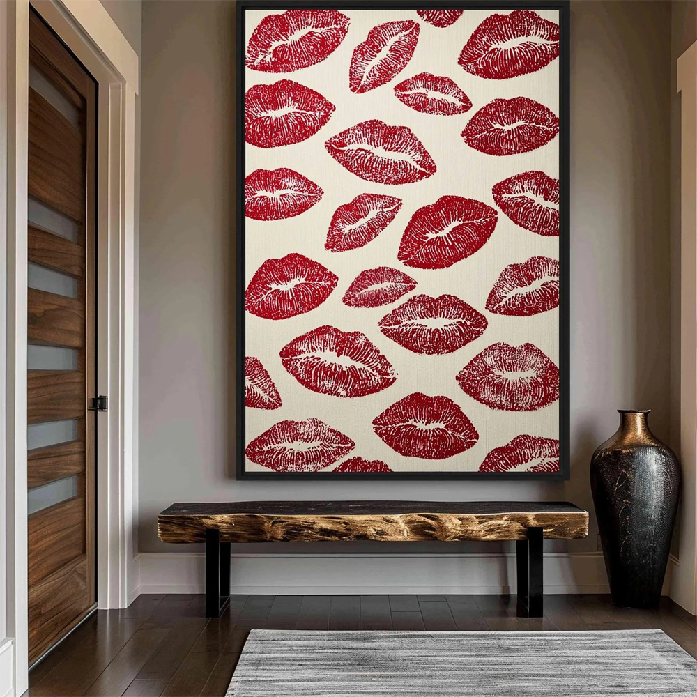 Custom Photo Wallpaper Modern  - Beauty Makeup Wallpaper ulasan dan harga