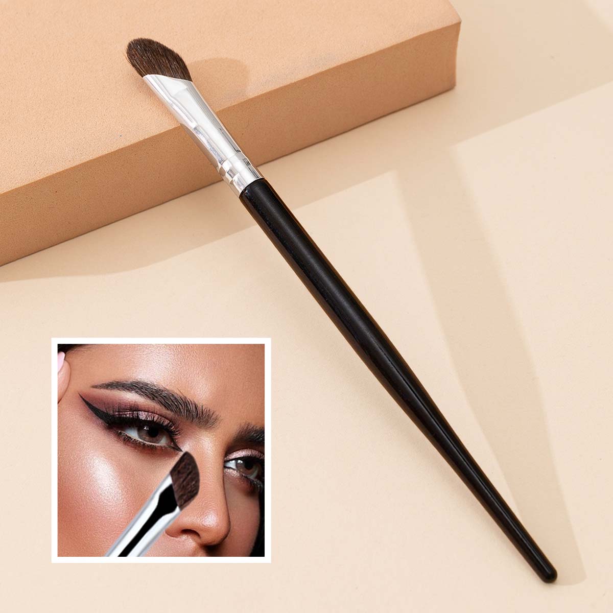 Scythe Nose Shadow Brush, Beau - Beauty Makeup Eyeshadow ulasan dan harga