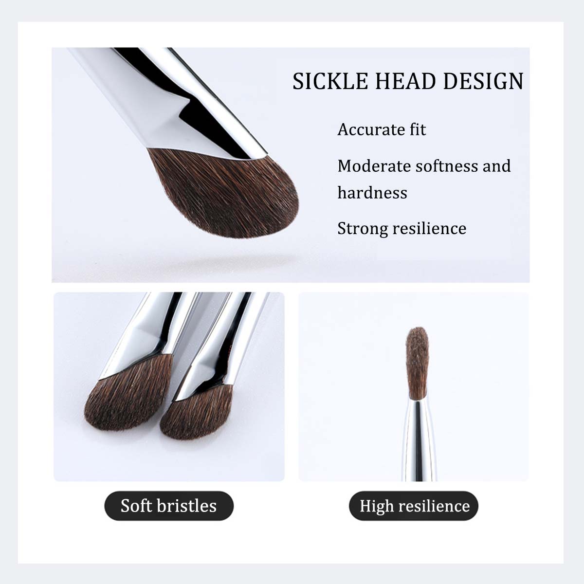 Scythe Nose Shadow Brush, Beau - Beauty Makeup Eyeshadow ulasan dan harga