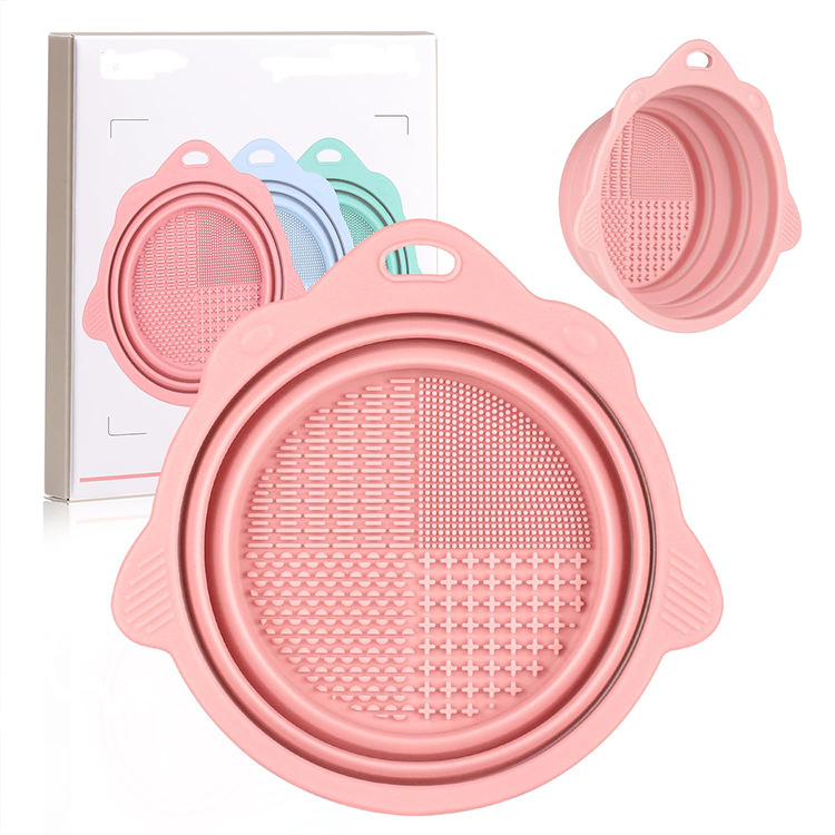 Silicone washing bowl cleaning - Beauty Makeup Brushes ulasan dan harga