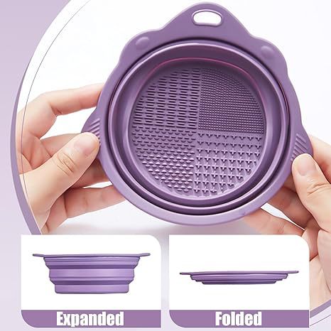 Silicone washing bowl cleaning - Beauty Makeup Brushes ulasan dan harga