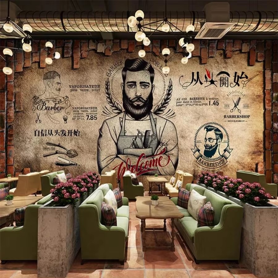 Custom wallpaper 3d mural Kore - Beauty Makeup Wallpaper ulasan dan harga