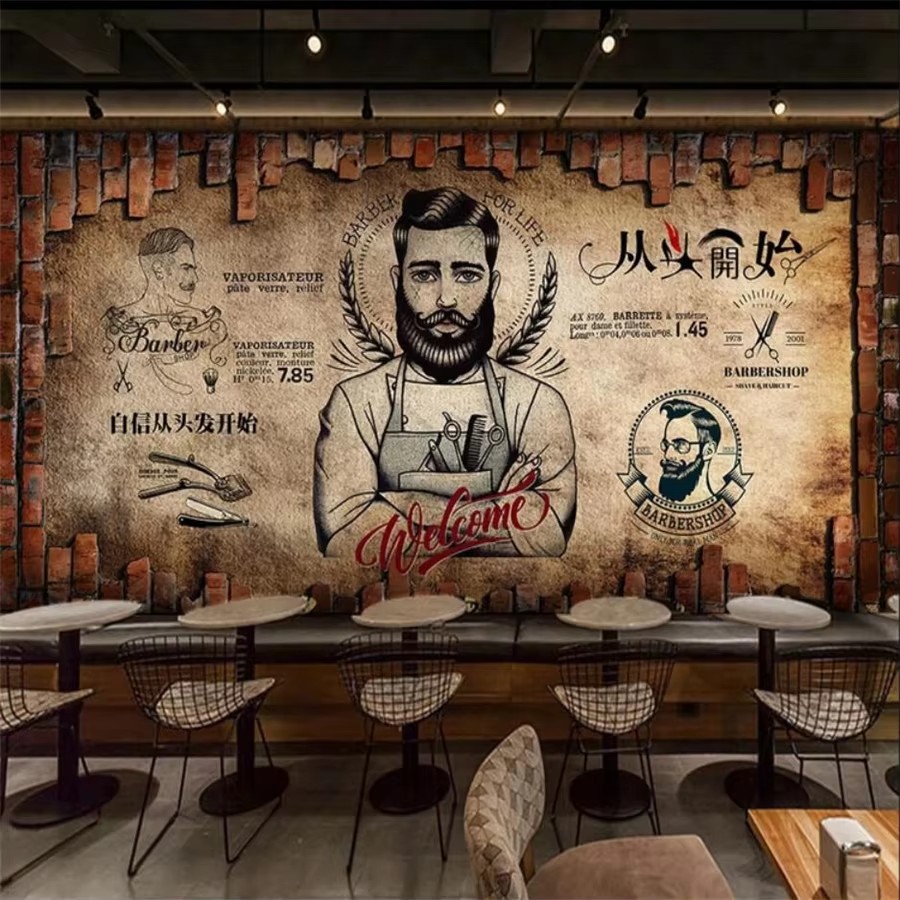 Custom wallpaper 3d mural Kore - Beauty Makeup Wallpaper ulasan dan harga