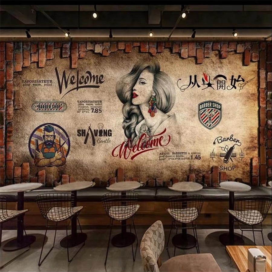 Custom wallpaper 3d mural Kore - Beauty Makeup Wallpaper ulasan dan harga