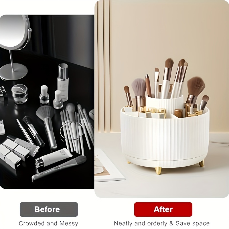 Rotatable Makeup Desktop Cosme - Beauty Makeup Lipstick ulasan dan harga