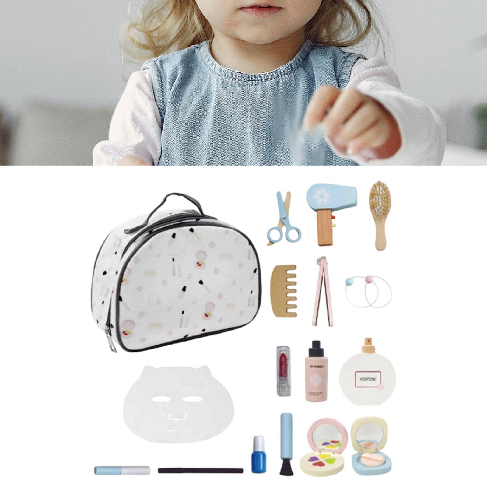 Wooden Makeup Toy Set Role Pla - Beauty Makeup Game ulasan dan harga