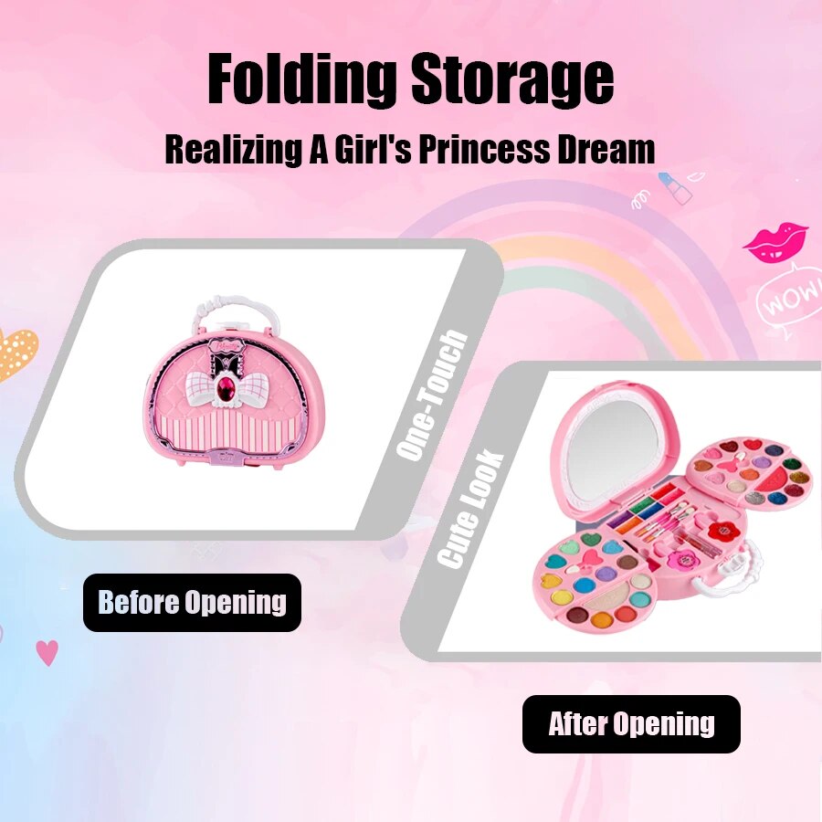 Kids Beauty Toys Makeup Kit Li - Beauty Makeup Kids ulasan dan harga