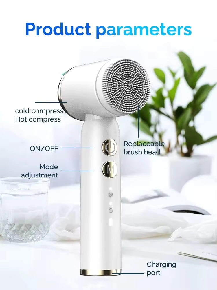 Electric Silicone Face Wash, U - Electric Face Cleanser Brush ulasan dan harga