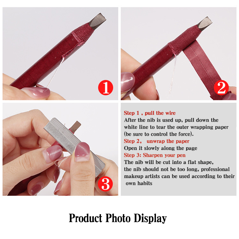 5pcs Eyebrow Pencil Profession - Eyebrow Pomade Pencil ulasan dan harga