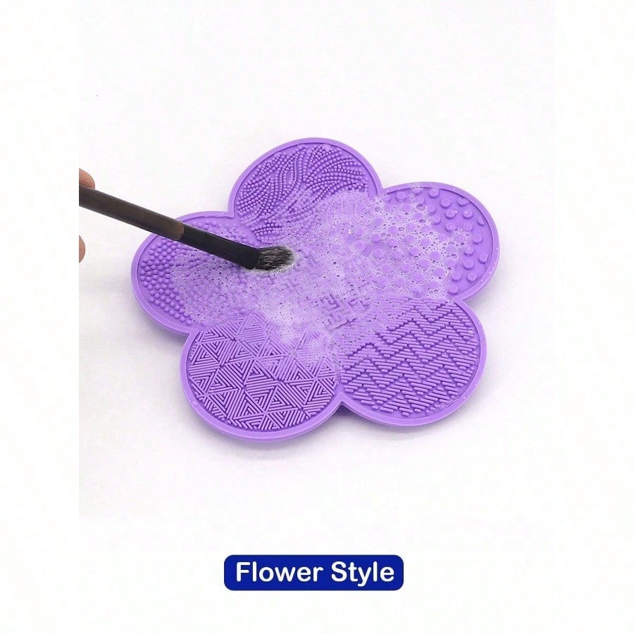 1pc Silicone Apple Scrub Pad W - Beauty Makeup Brushes ulasan dan harga