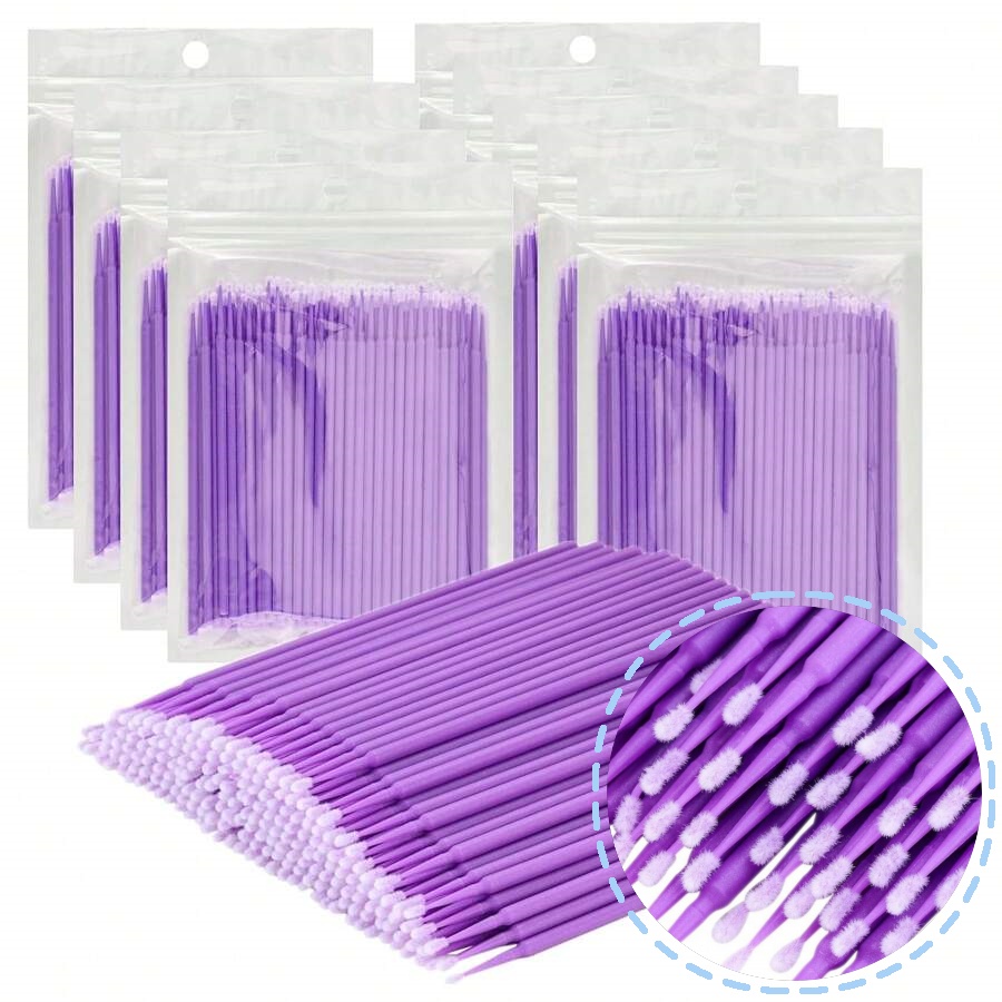100pcs Micro Eyelash Applicato - Beauty Makeup Lipstick ulasan dan harga