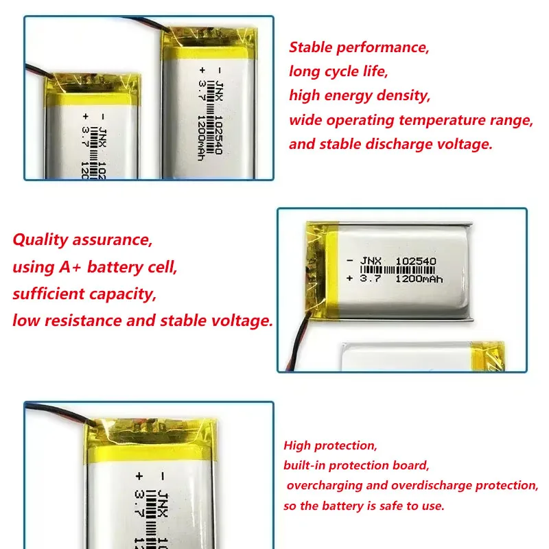 102540 3.7V 1200mAh Polymer Re - Beauty Makeup Game ulasan dan harga