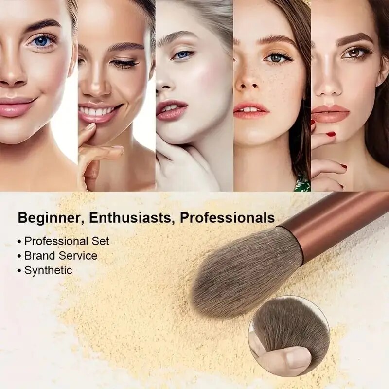 Makeup Brush Set Soft Fluffy P - Beauty Makeup Eyeshadow ulasan dan harga