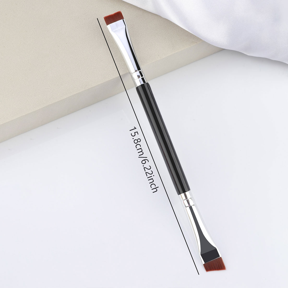 1 double head blade brush, eye - Beauty Makeup Eyeshadow ulasan dan harga
