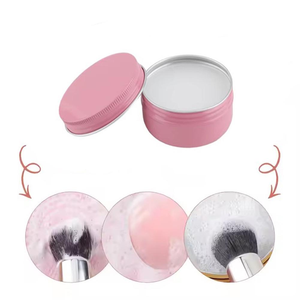Makeup Brush Cleaning Soap 50g - Beauty Makeup Sponge ulasan dan harga