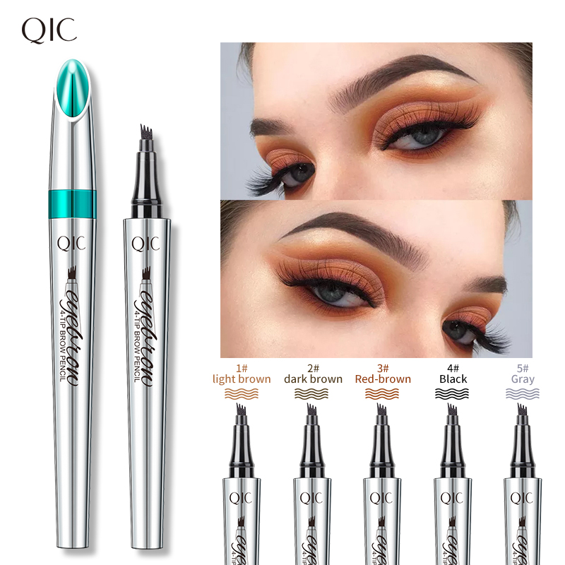 4 Points Eyebrow Pen 5 Colors  - Eyebrow Pomade Pencil ulasan dan harga
