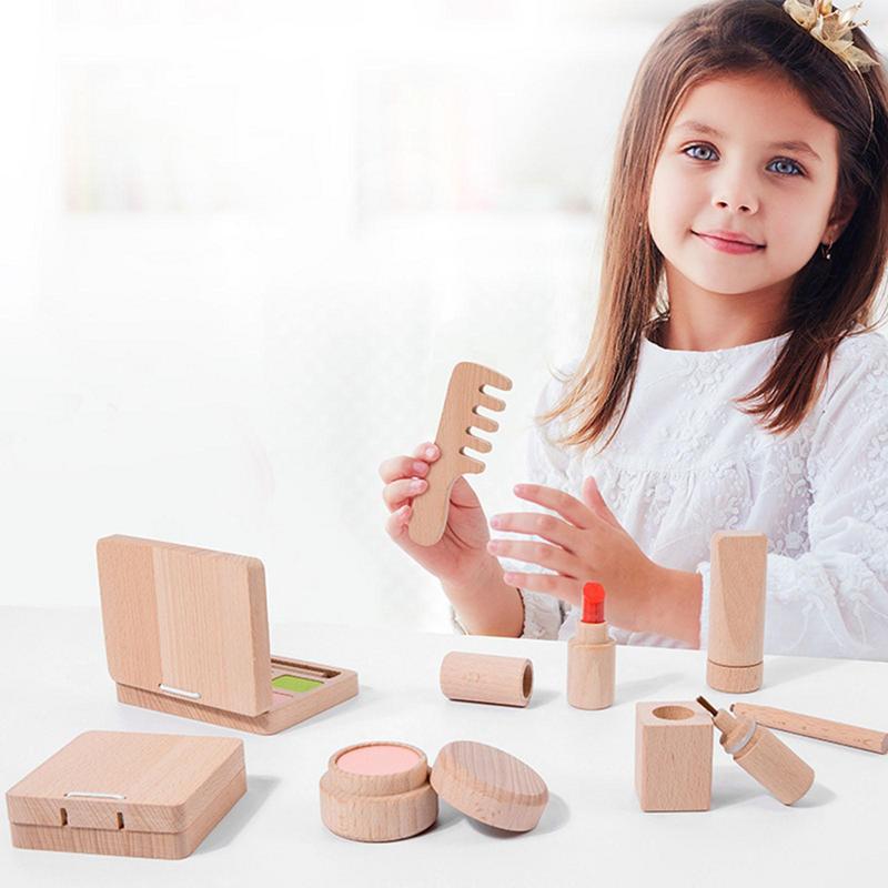 Toy Makeup Set For Girls Woode - Beauty Makeup Kids ulasan dan harga