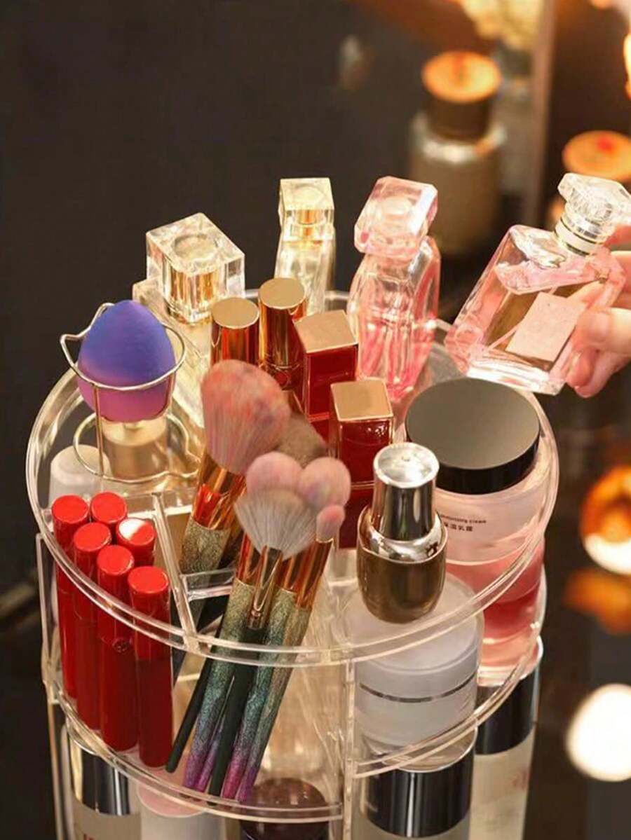 Rotating 360 Degree Acrylic Ma - Beauty Makeup Lipstick ulasan dan harga