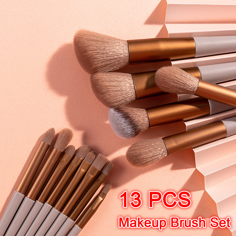 13Pcs Professional Beauty Powd - Beauty Makeup Brushes ulasan dan harga