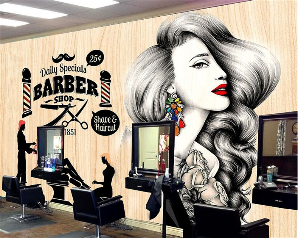 beibehang Simple fashion perso - Beauty Makeup Wallpaper ulasan dan harga