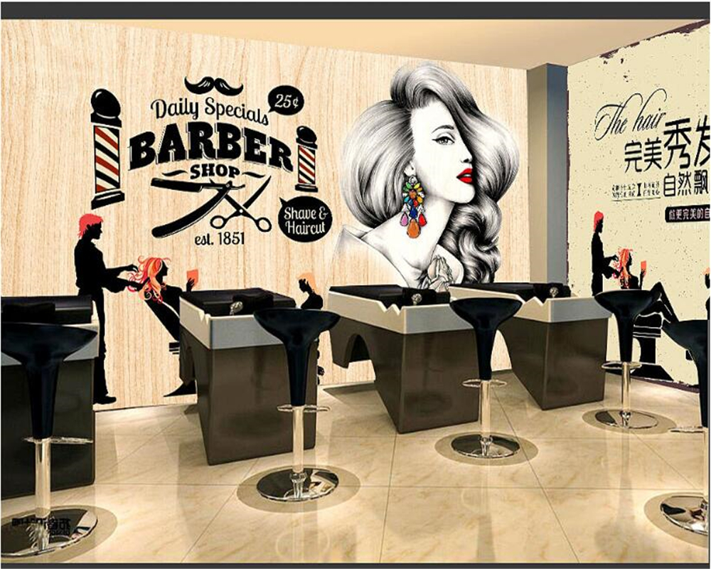 beibehang Simple fashion perso - Beauty Makeup Wallpaper ulasan dan harga