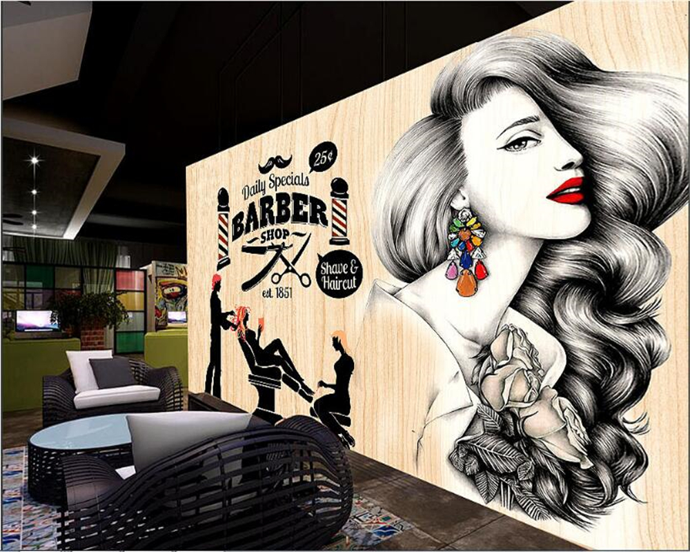 beibehang Simple fashion perso - Beauty Makeup Wallpaper ulasan dan harga
