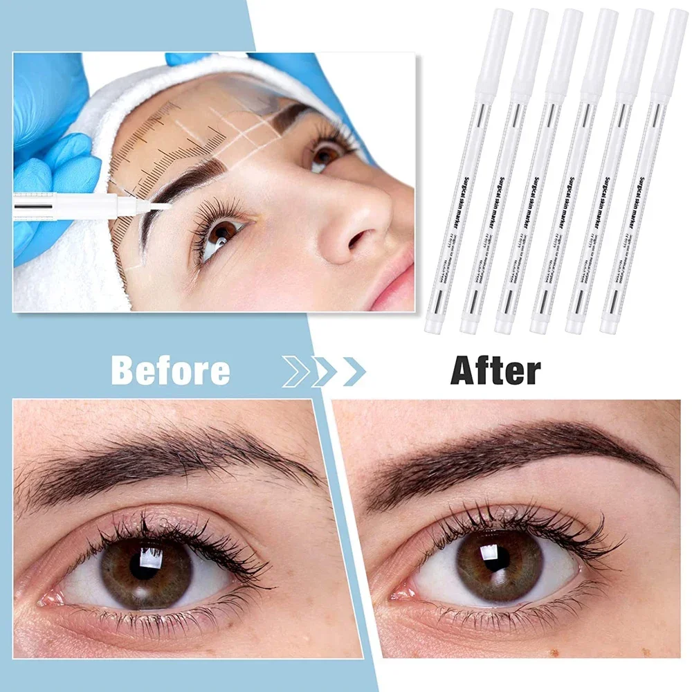 1set Marker Eyebrow Tattoo Pen - Eyebrow Pomade Pencil ulasan dan harga
