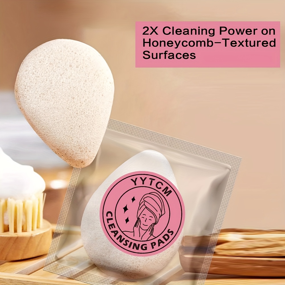 Walnut Seed Konjac Face Sponge - Beauty Makeup Sponge ulasan dan harga