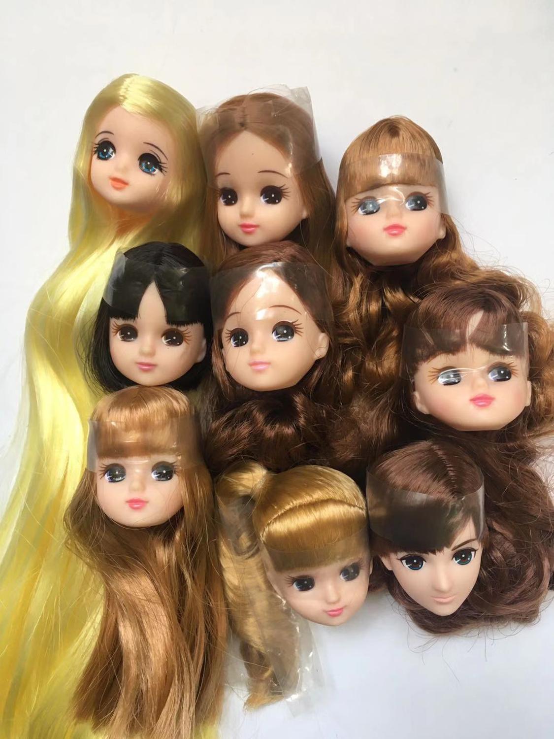 Original Licca Doll Heads Cute - Beauty Makeup Kids ulasan dan harga