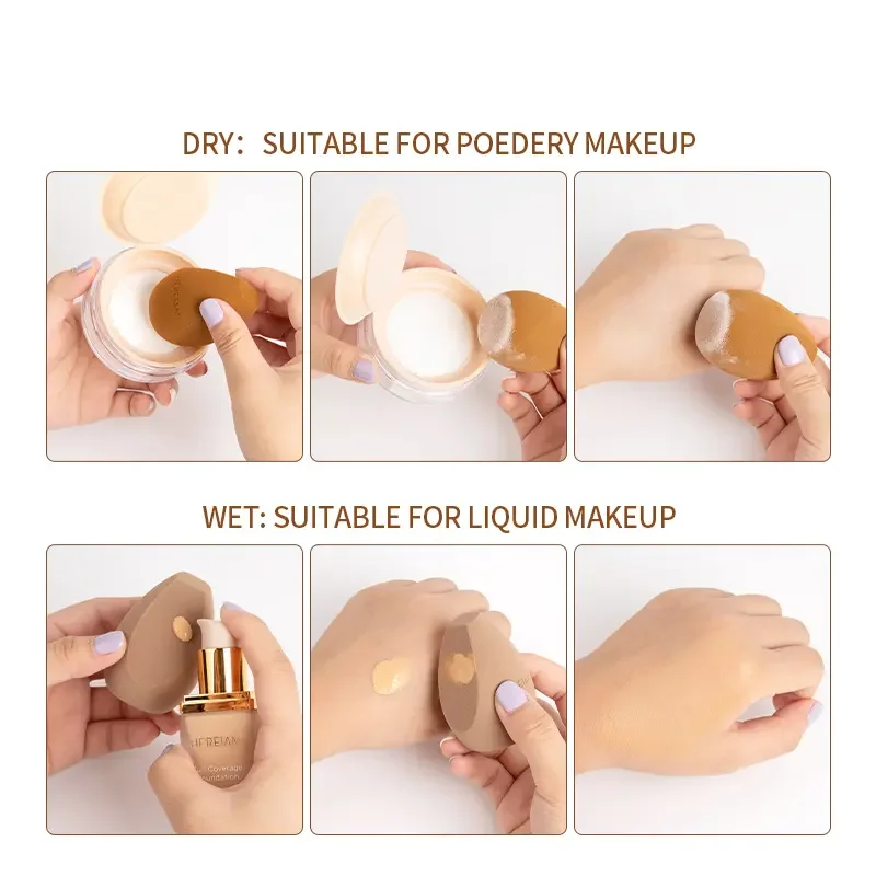 New 2-Color Makeup Sponge Prof - Beauty Makeup Women ulasan dan harga