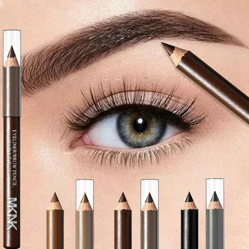 3 Colors Wooden Eyebrow Eyelin - Eyebrow Pomade Pencil ulasan dan harga