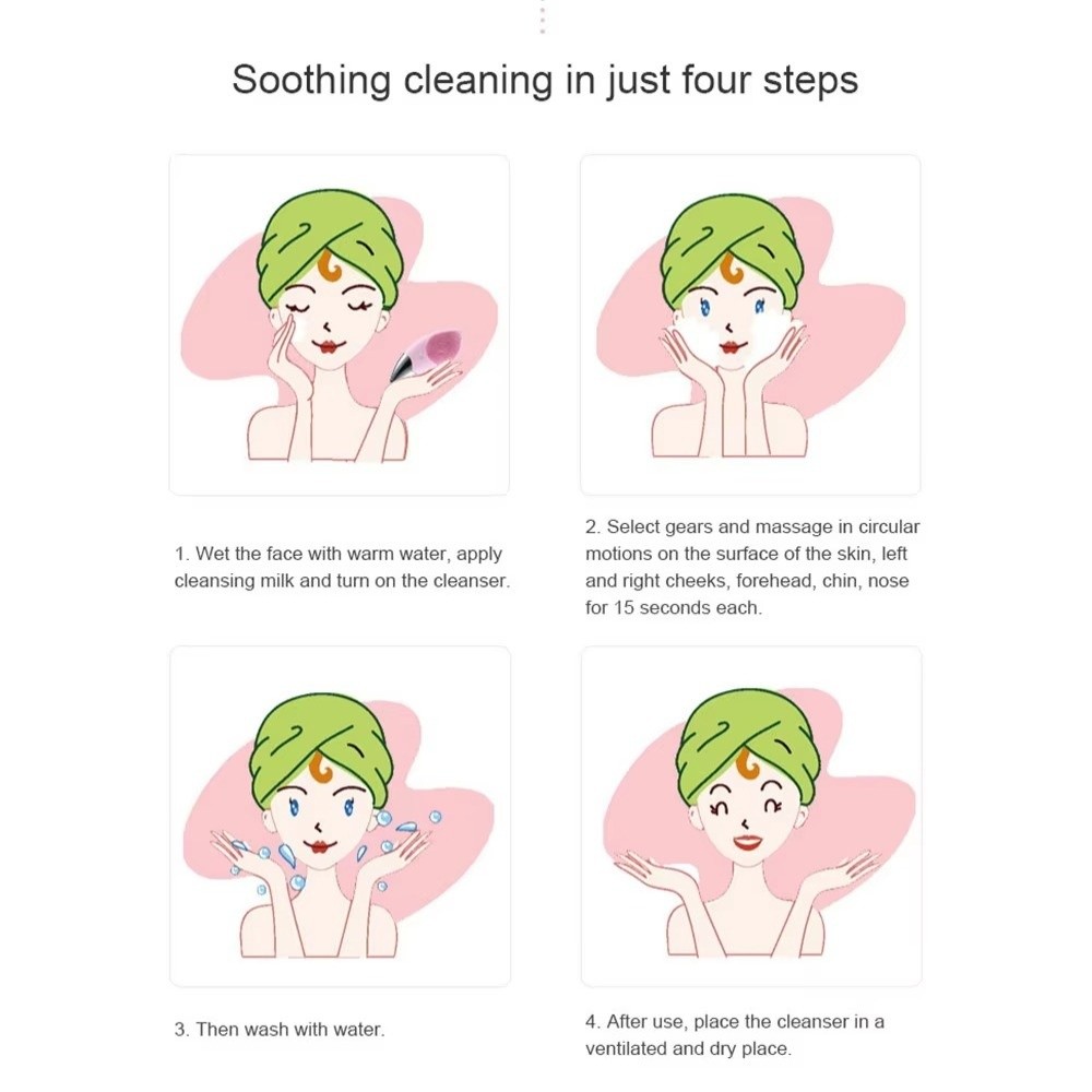 Silicone USB Electric Face Bru - Electric Face Cleanser Brush ulasan dan harga