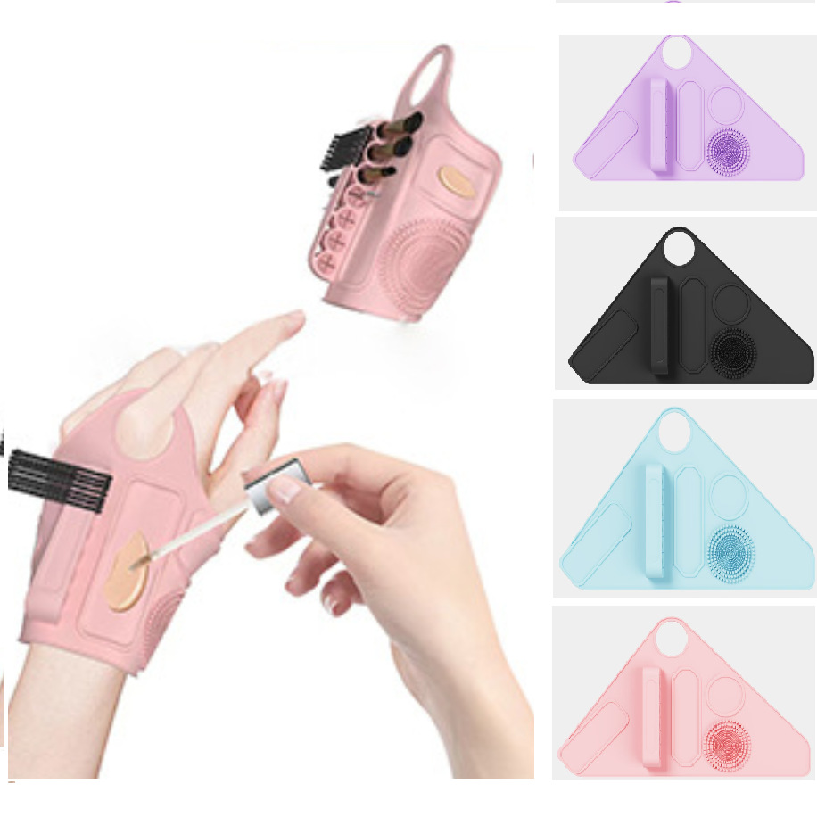 Silicone Makeup Auxiliary Hand - Beauty Makeup Brushes ulasan dan harga
