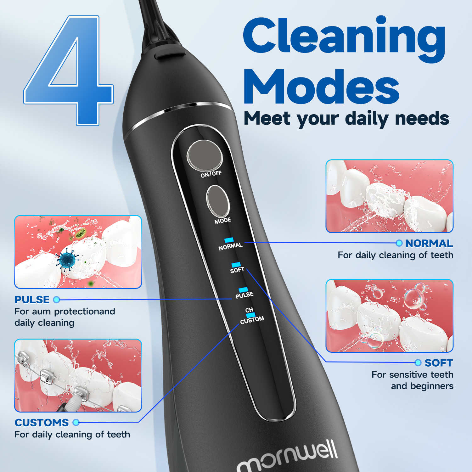 Portable F18 Water Flosser 4 M - Micellar Water Cleanser ulasan dan harga